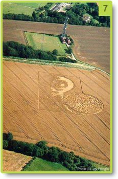 Figure et message de Winchester - Pitt, près de Winchester - Août 2002